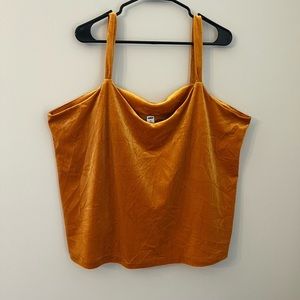 old navy velvet tank